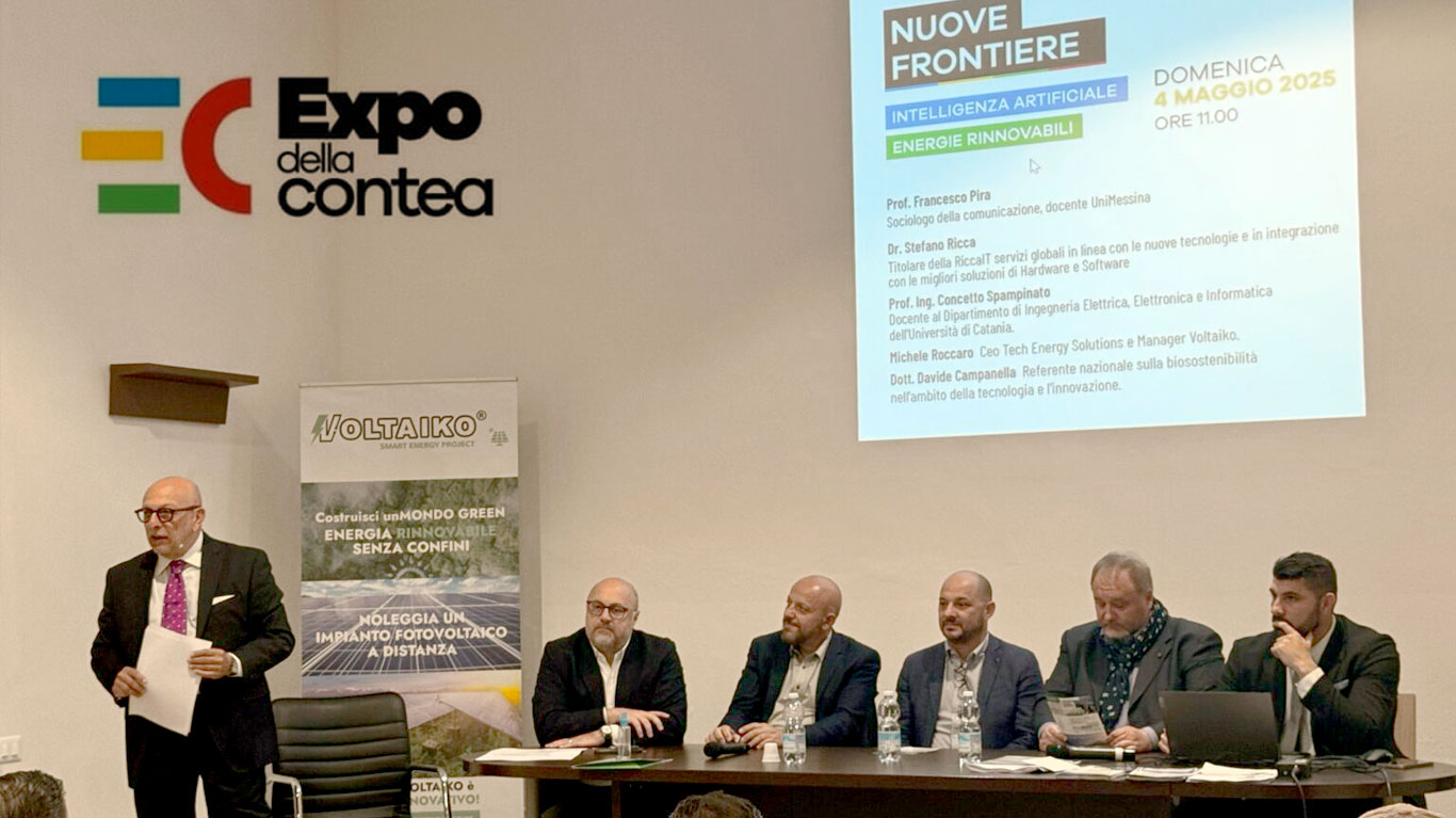 Il futuro dell’energia parte dalla Sicilia: Voltaiko protagonista all’Expo della Contea